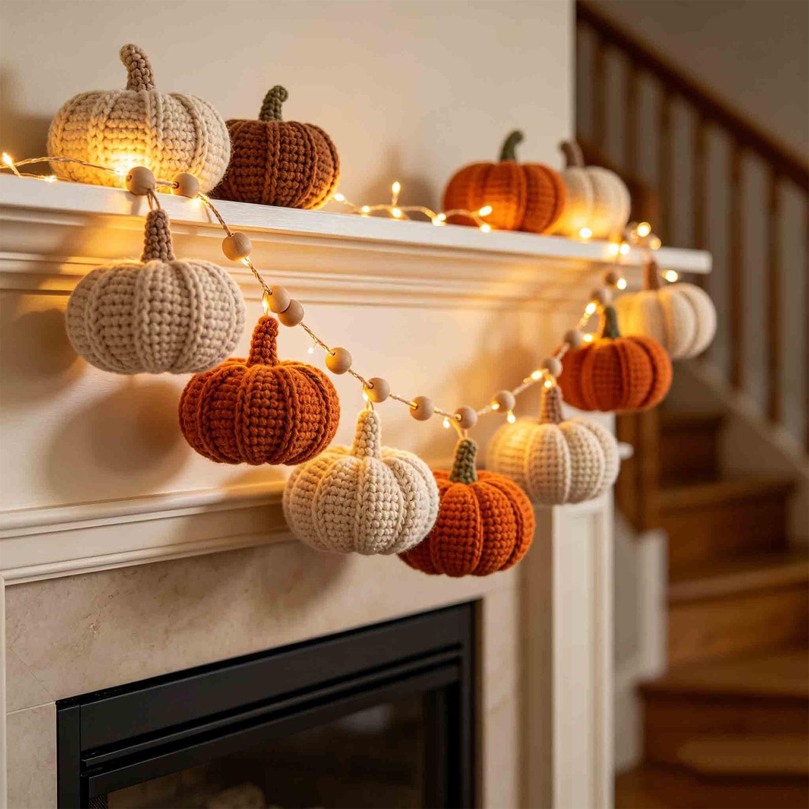 String Light Outdoor - Lampu Halloween untuk Perapian Dalam Ruangan,