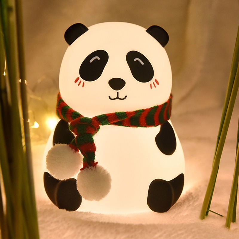 Bedroom Lighting Decor Ideas - Lampu Malam LED Panda Kartun Lucu