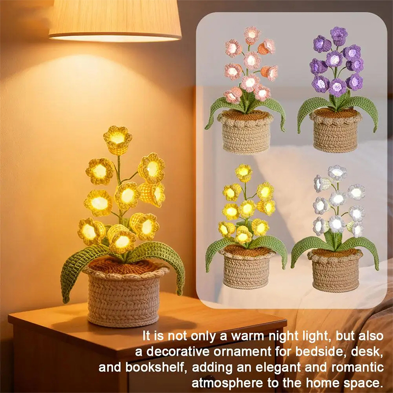 Lighting Home Decor Products - 9 Ornamen Pot Bunga Lily Of
