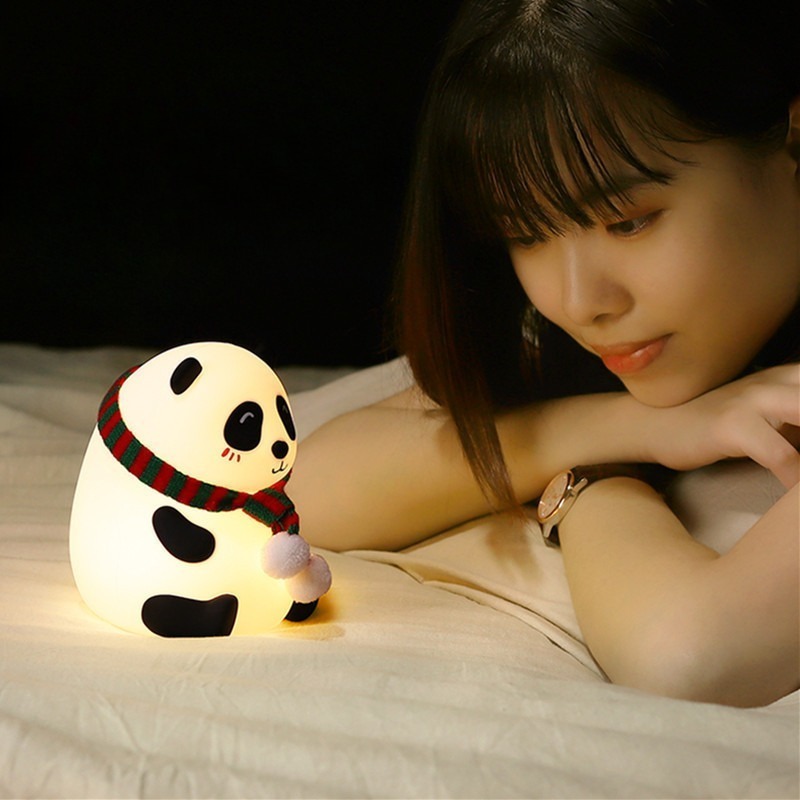 Lampu Malam LED Panda Kartun L - Bedroom Lighting Decor Ideas ulasan dan harga