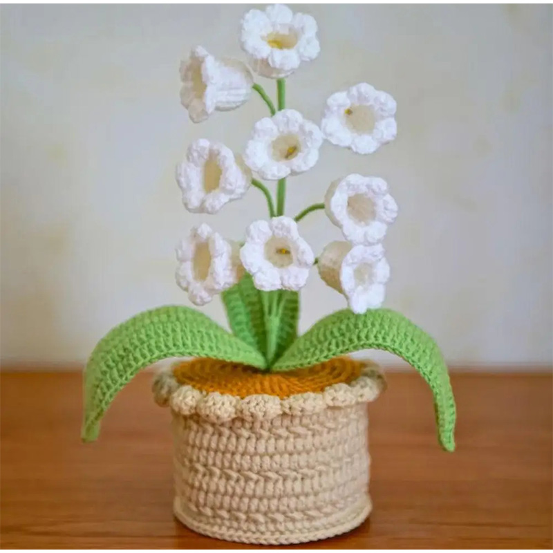 9 Ornamen Pot Bunga Lily Of Th - Lighting Home Decor Products ulasan dan harga