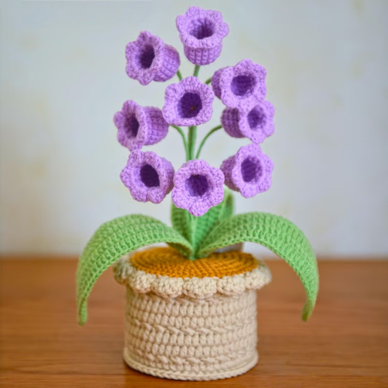 9 Ornamen Pot Bunga Lily Of Th - Lighting Home Decor Products ulasan dan harga
