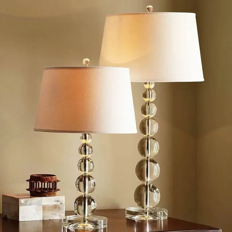 Lampu Meja Kristal Mewah Moder - Lighting Room Decor Photo ulasan dan harga