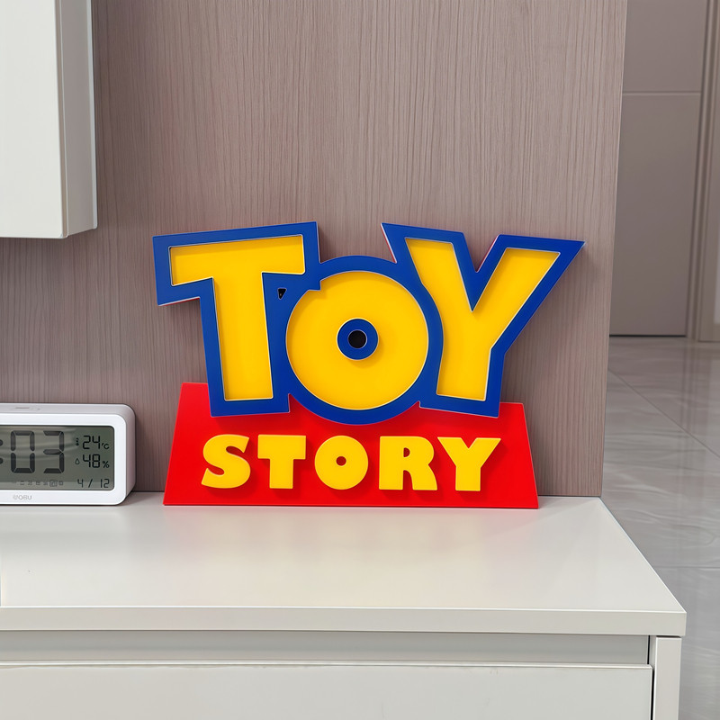 TOY STORY 3DLogo Signboard Kar - Lighting Home Decor Products ulasan dan harga
