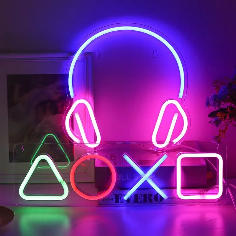 Lampu Led Game Neon, papan ket - Bedroom Lighting Decor Ideas ulasan dan harga