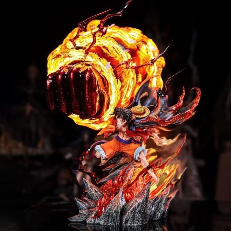 LZ Karmic Fire Luffy 35CM Patu - Lighting Home Decor Products ulasan dan harga
