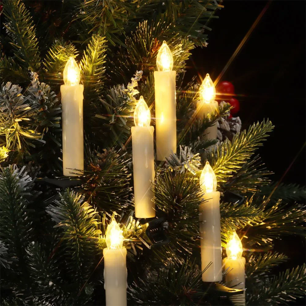 Lampu Lilin Lancip Tanpa Api 1 - Home Decor Lighting Tree ulasan dan harga