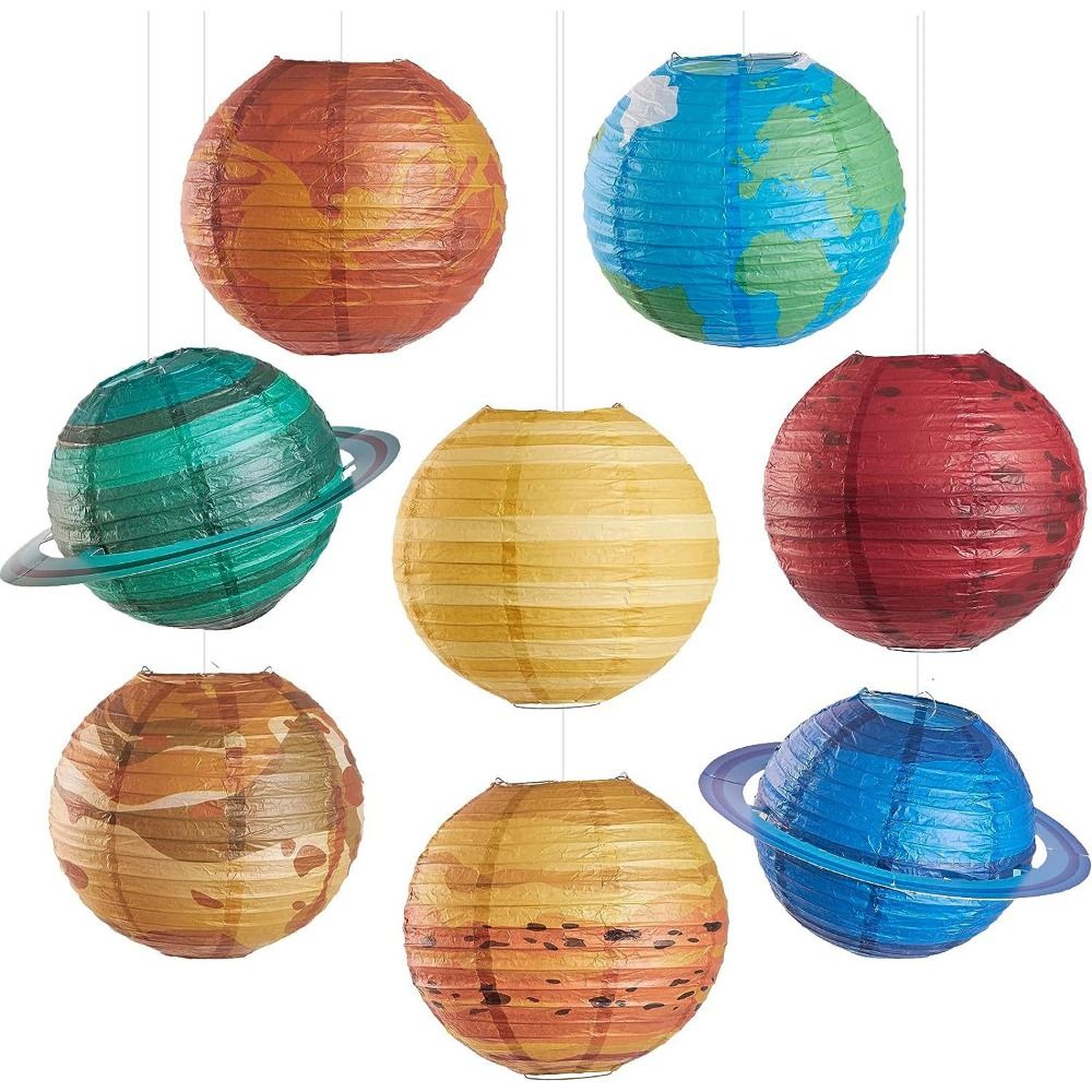 Lampu Kertas Planet Sistem Tat - Lantern Paper Solar ulasan dan harga