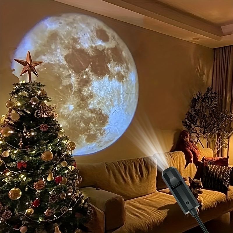 Lampu Proyektor Bulan Bumi Lam - Lighting Room Decor Photo ulasan dan harga