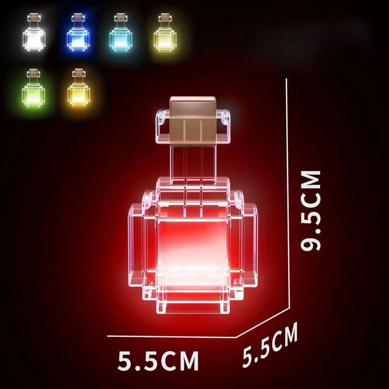 Lampu Malam Botol Ramuan Isi U - Lighting Home Decor Products ulasan dan harga