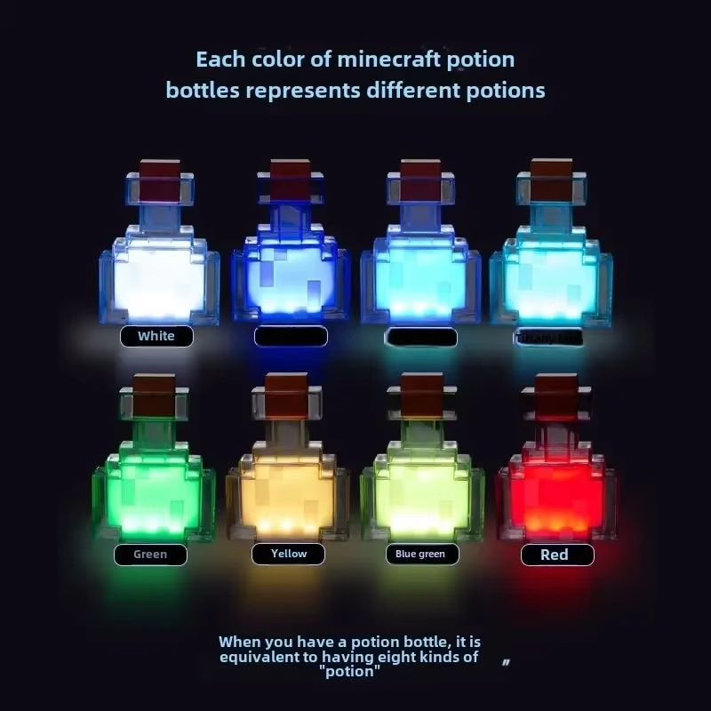 Lampu Malam Botol Ramuan Isi U - Lighting Home Decor Products ulasan dan harga