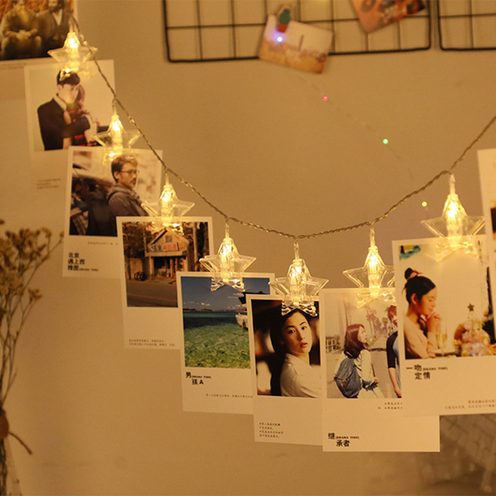 Lampu String LED Bintang 3M 10 - Lighting Room Decor Photo ulasan dan harga