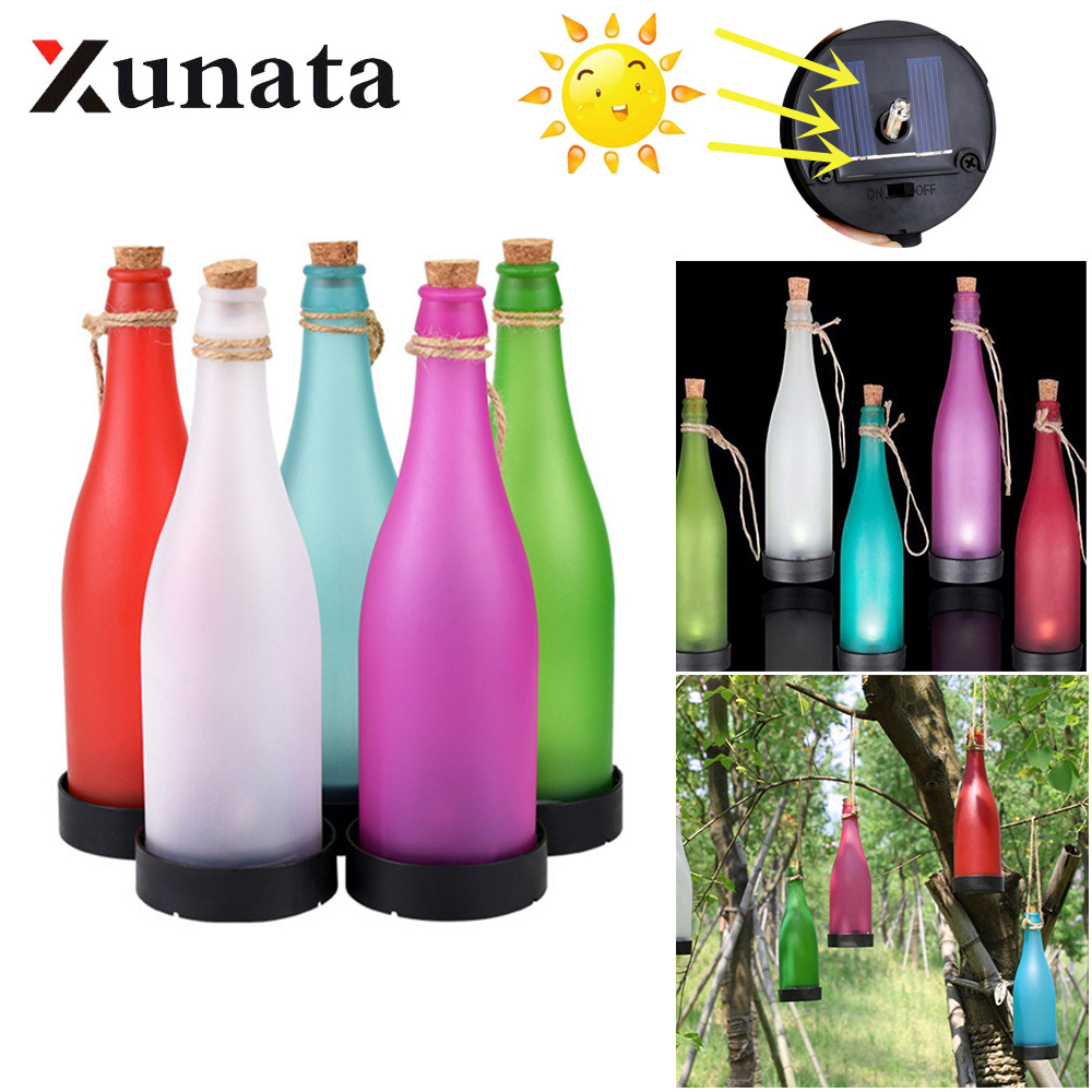 Botol Anggur Lampu Gantung Lam - Lantern Paper Solar ulasan dan harga