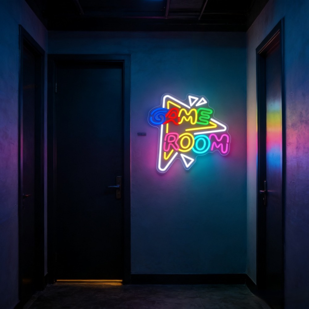 Lampu Neon LED Ruang Game, Dap - Bedroom Lighting Decor Ideas ulasan dan harga