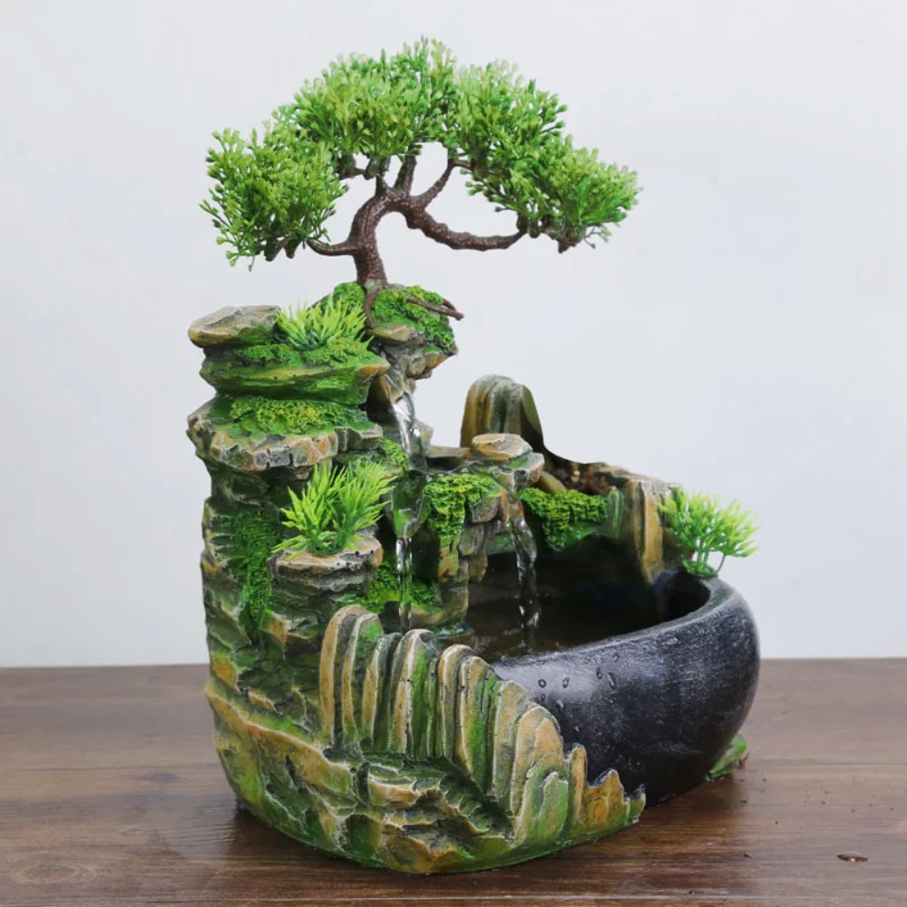 Air Mancur Feng Shui Kekayaan  - Lighting Decor Company ulasan dan harga