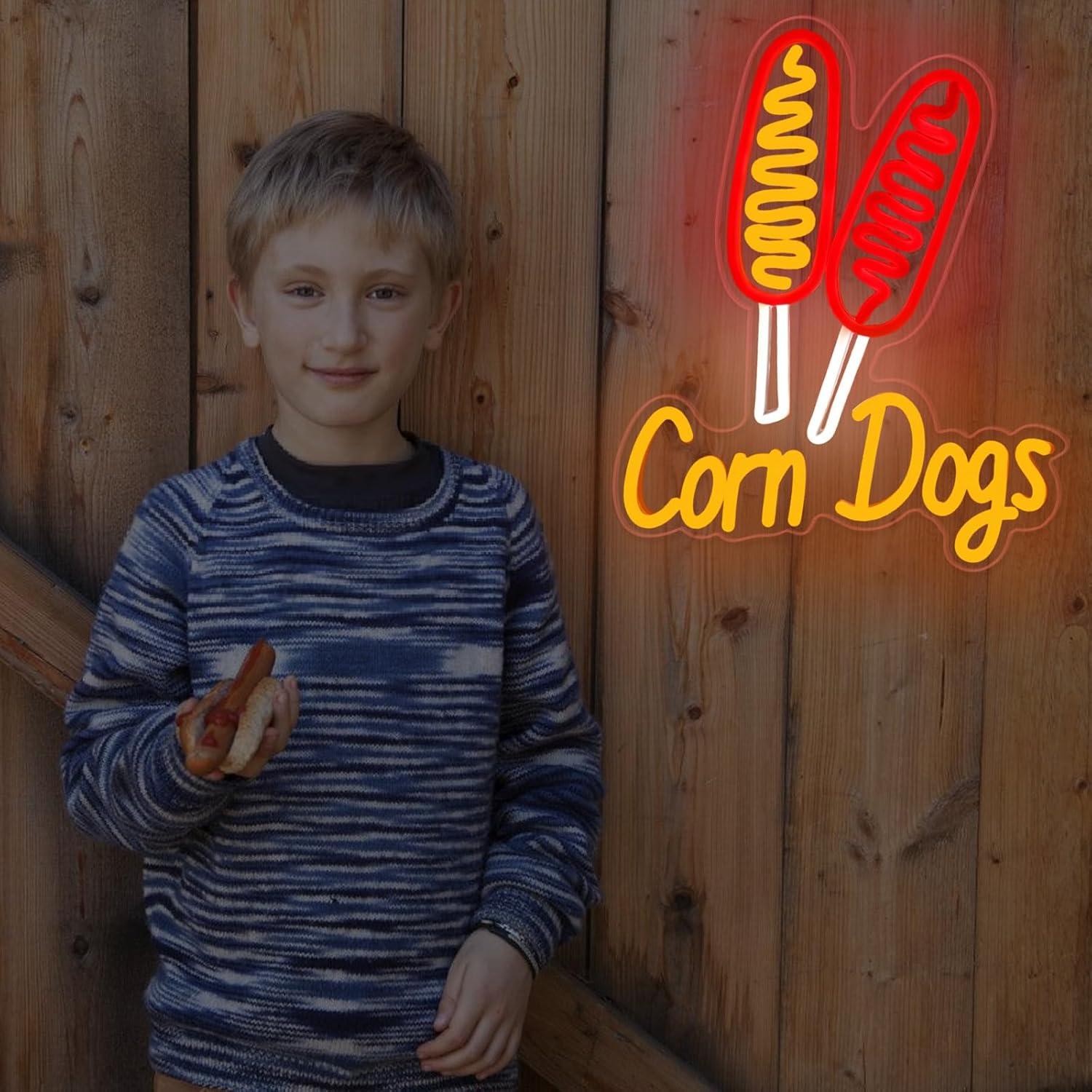 Lampu Neon LED Corn Dog USB ya - Lighting Decoration For Wedding ulasan dan harga