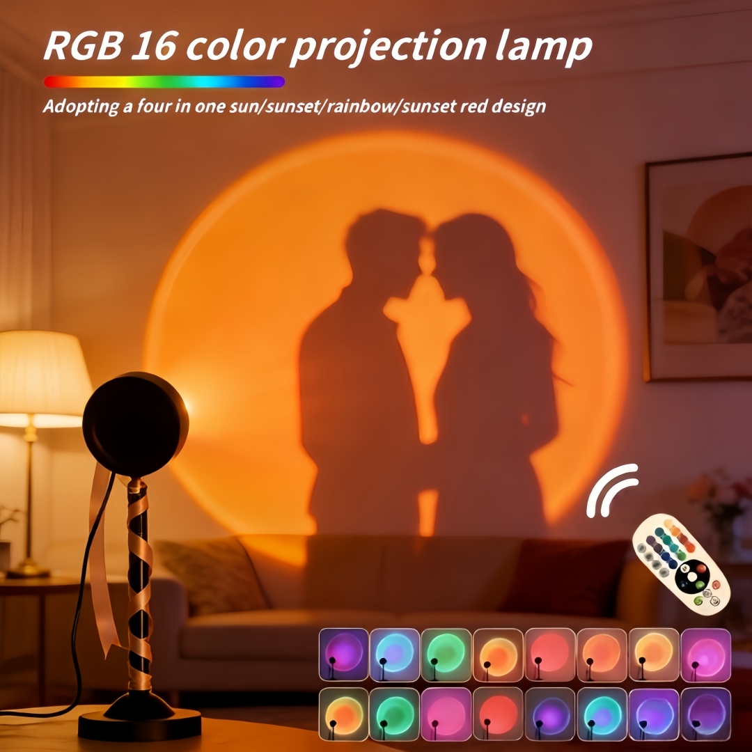 Lampu Proyeksi Matahari Terben - Lighting Room Decor Photo ulasan dan harga
